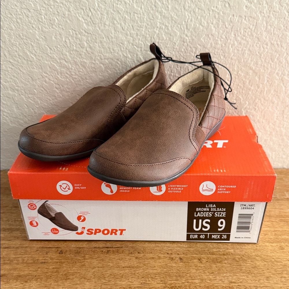 J Sport Lisa Women’s Brown Loafers